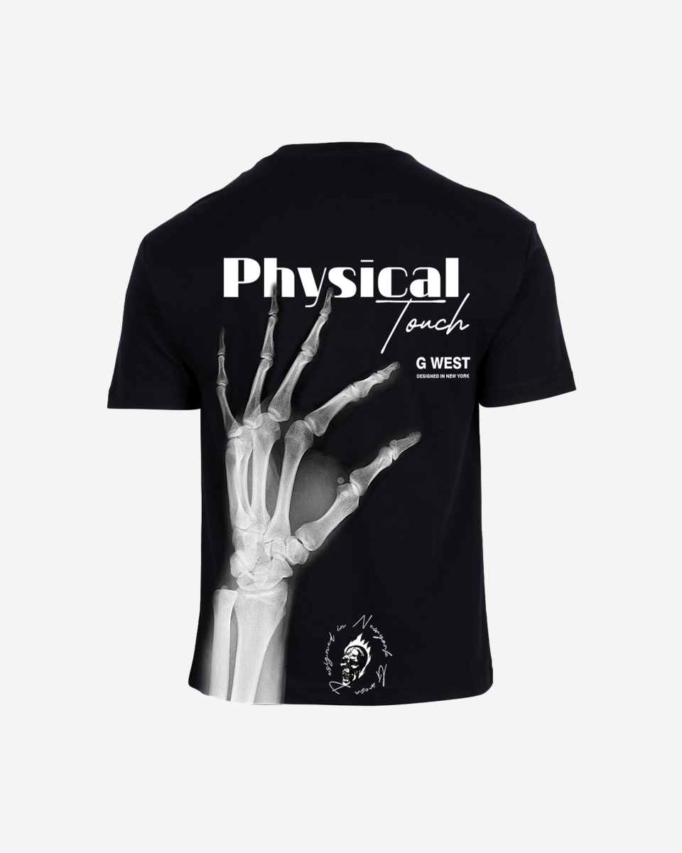 G West Mens Oversized X-Ray Hand Tee G West