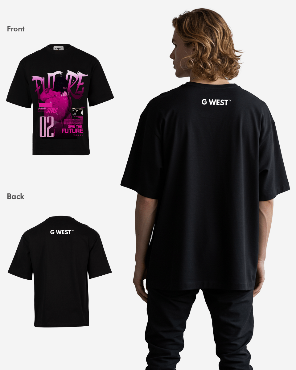 G WEST OWN THE FUTURE OVERSIZED T-Shirt Mens G West