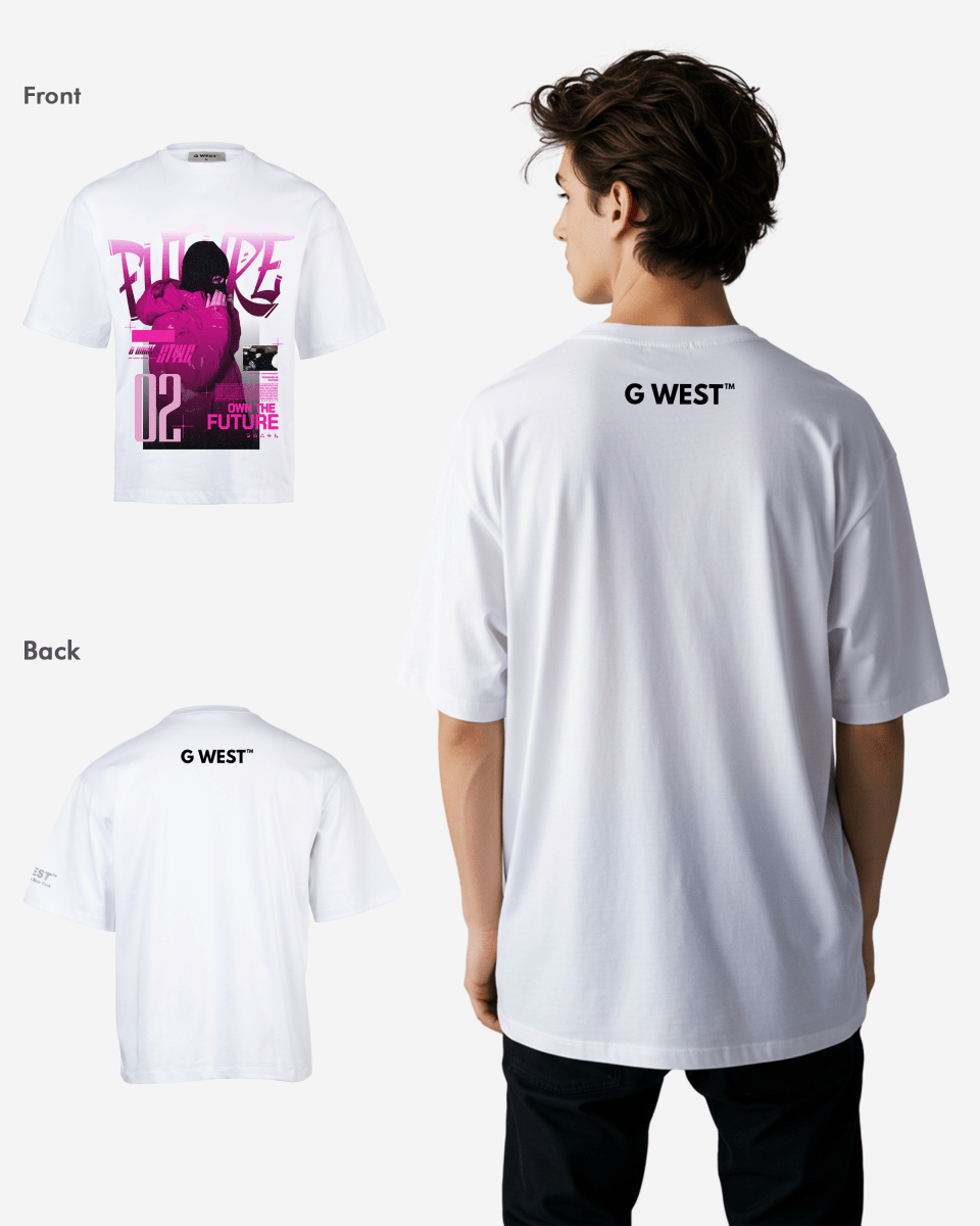 G WEST OWN THE FUTURE OVERSIZED T-Shirt Mens G West