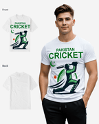G West Pakistan Cricket Black T-Shirt Mens G West