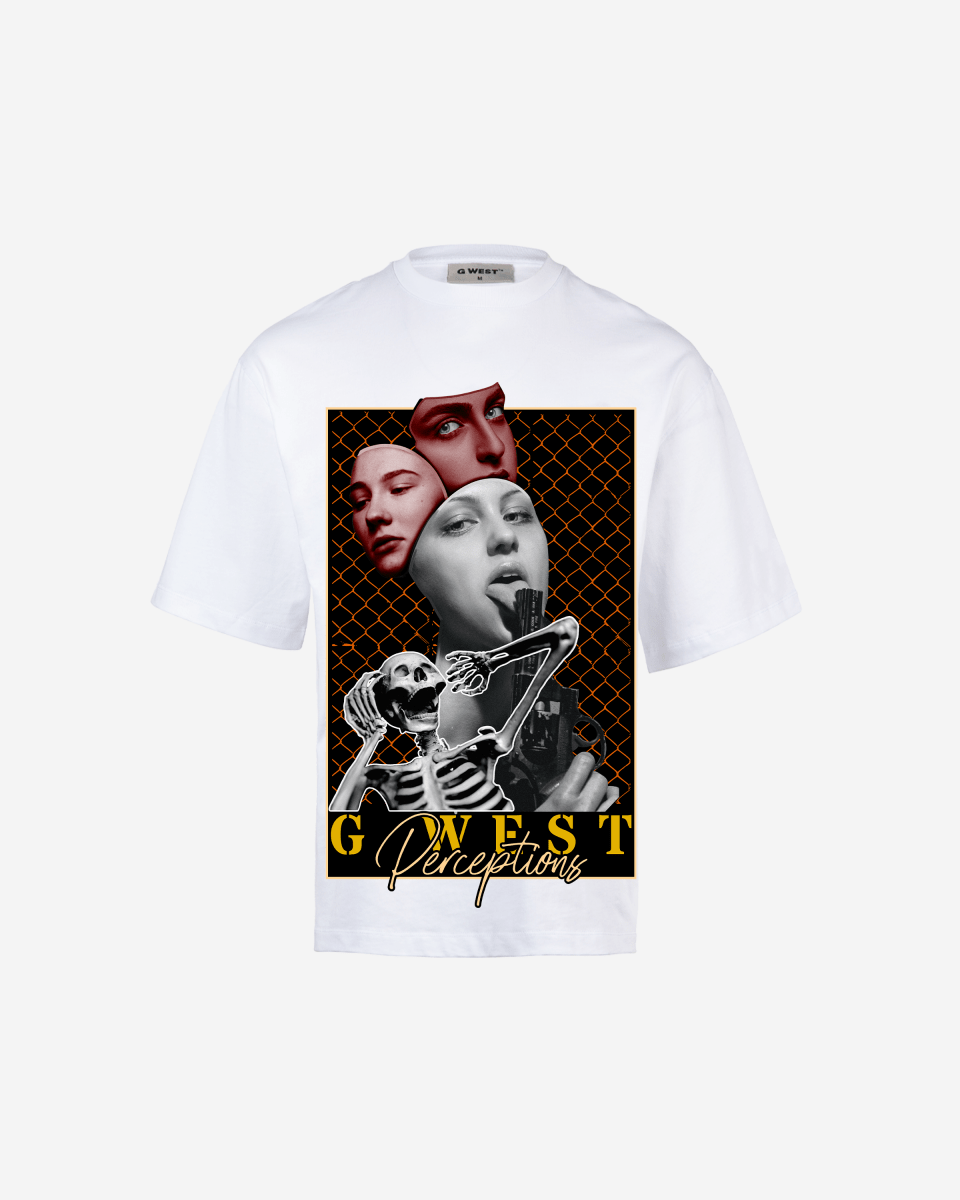 G WEST PEREPTIONS OVERSIZED T-Shirt Mens G West