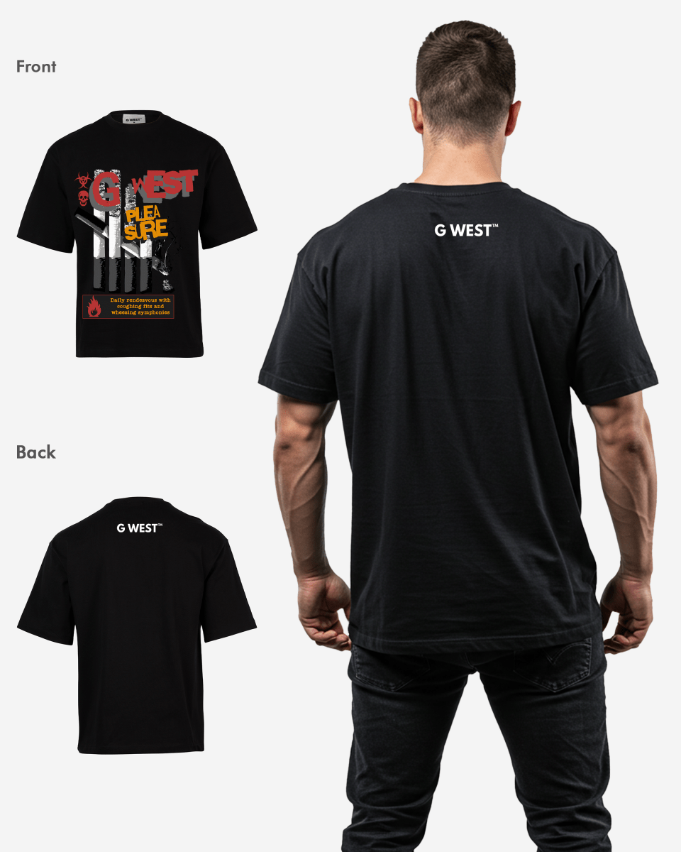 G WEST PLEASURE OVERSIZED T-Shirt Mens G West