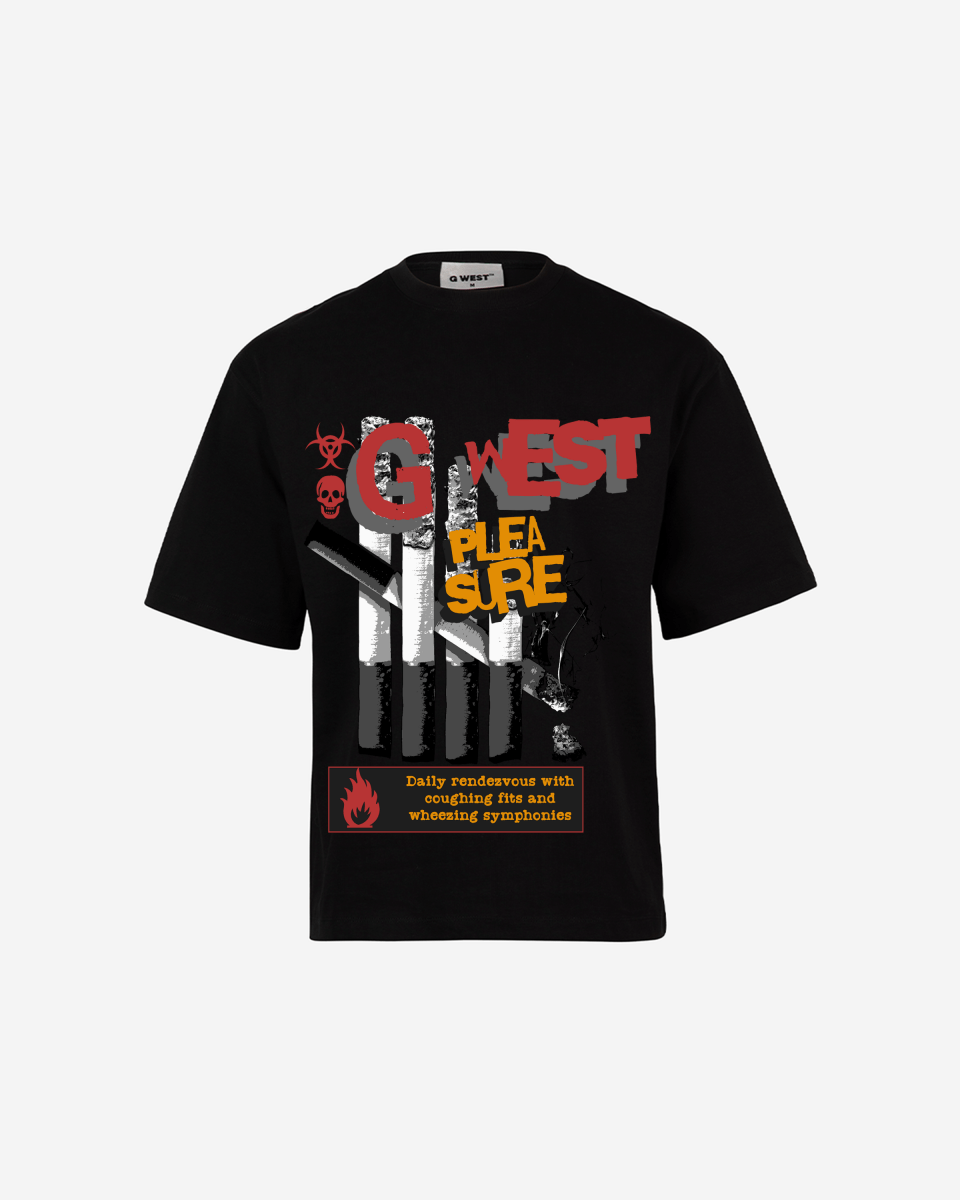G WEST PLEASURE OVERSIZED T-Shirt Mens G West