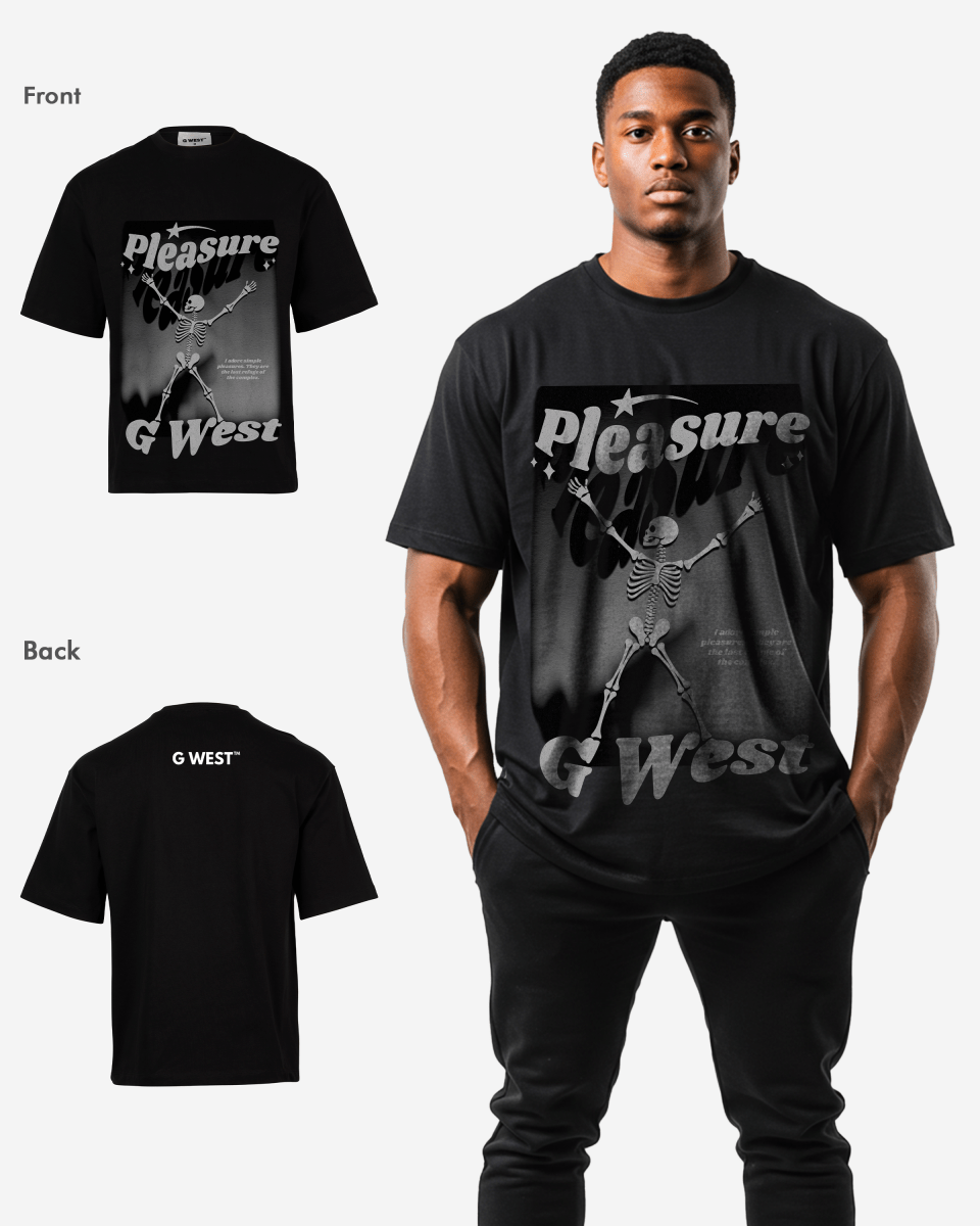 G WEST PLEASURE OVERSIZED T-Shirt Mens G West