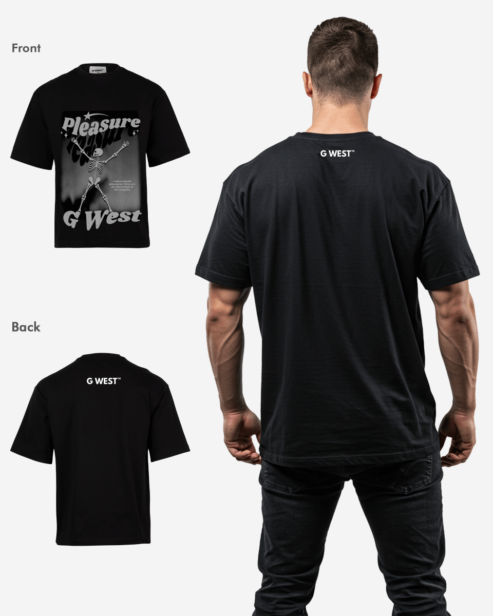 G WEST PLEASURE OVERSIZED T-Shirt Mens G West