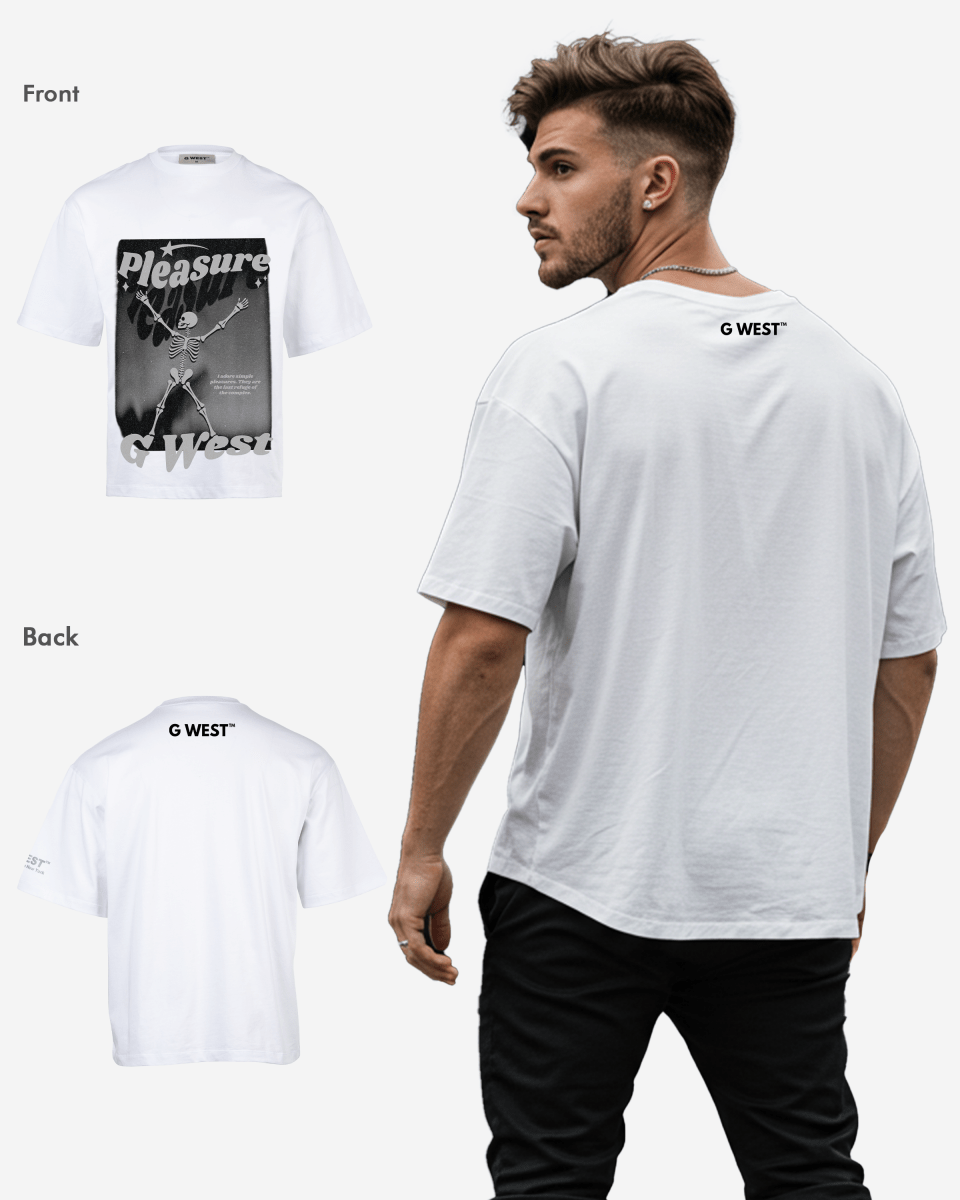 G WEST PLEASURE OVERSIZED T-Shirt Mens G West