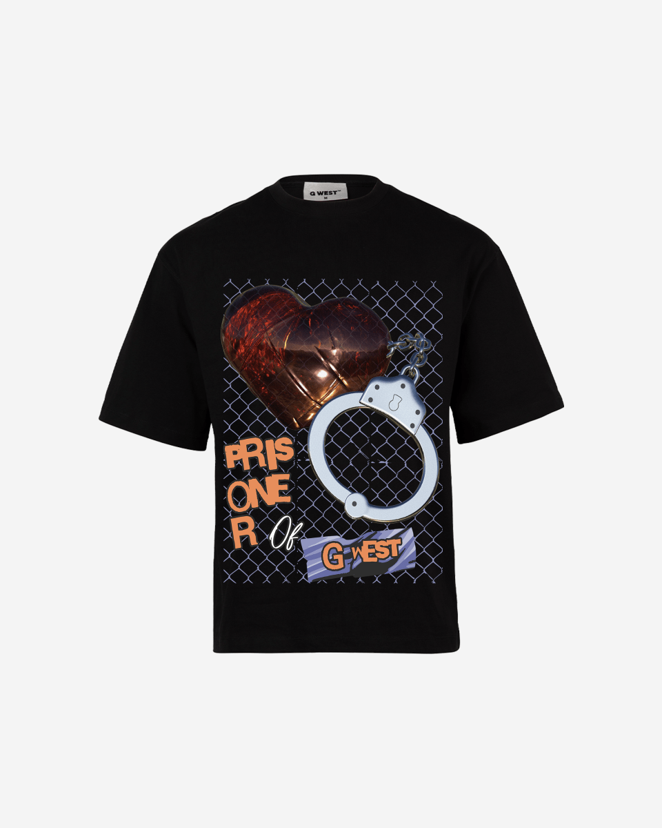 G WEST PRISONER OVERSIZED T-Shirt Mens G West