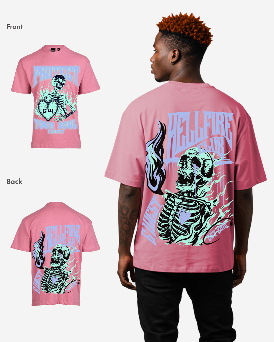 G West protect your soul Oversized T-Shirt Mens G West