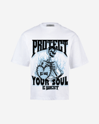 G West protect your soul Oversized T-Shirt Mens G West