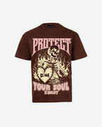 G West protect your soul Oversized T-Shirt Mens G West