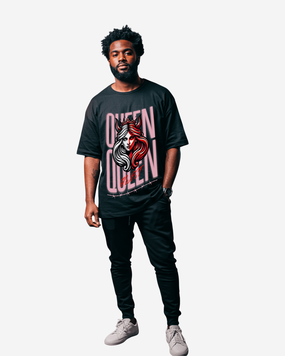 G West Queen Camiseta extragrande para hombre