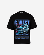 G WEST RACING OVERSIZED T-Shirt Mens G West