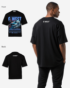 G WEST RACING OVERSIZED T-Shirt Mens G West