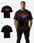 G WEST RED FURY OVERSIZED T-Shirt Mens G West