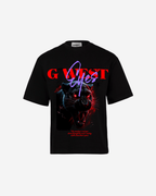 G WEST RED FURY OVERSIZED T-Shirt Mens G West