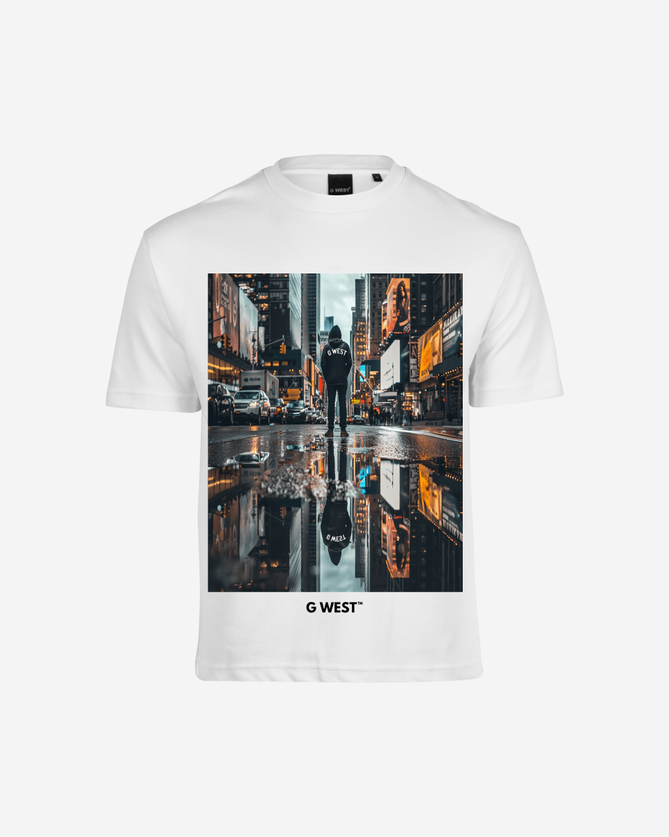 G West Mens Reflection Oversized Tee G West