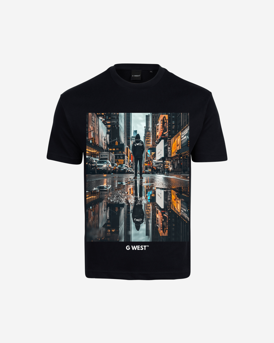 G West Mens Reflection Oversized Tee G West