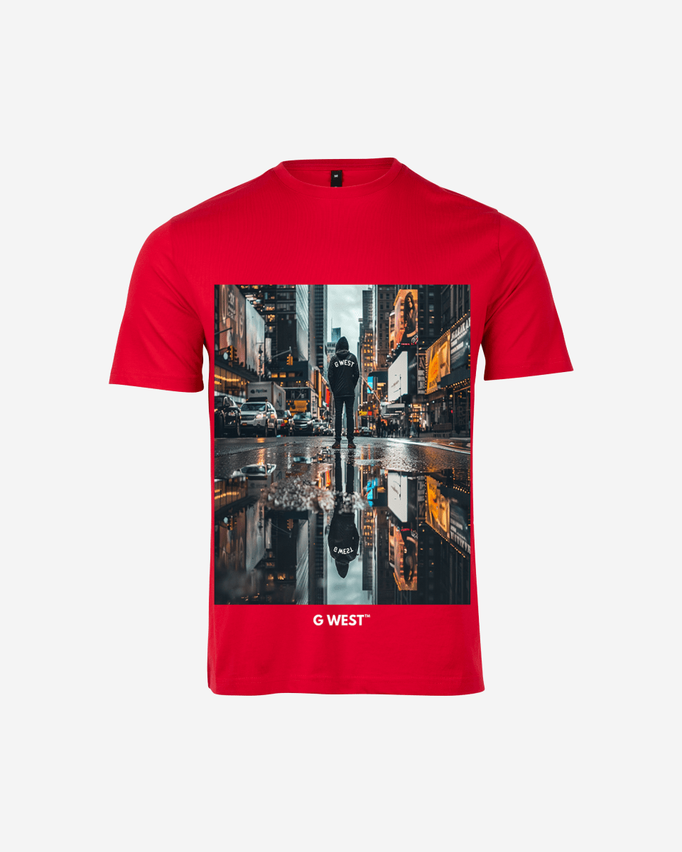 G West Mens Reflection Oversized Tee G West
