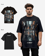 G WEST REFLECTION T-Shirt Big and Tall Mens G West