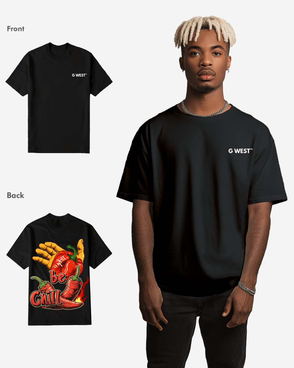 G West Mens Regular Fit Chill T Shirt G West