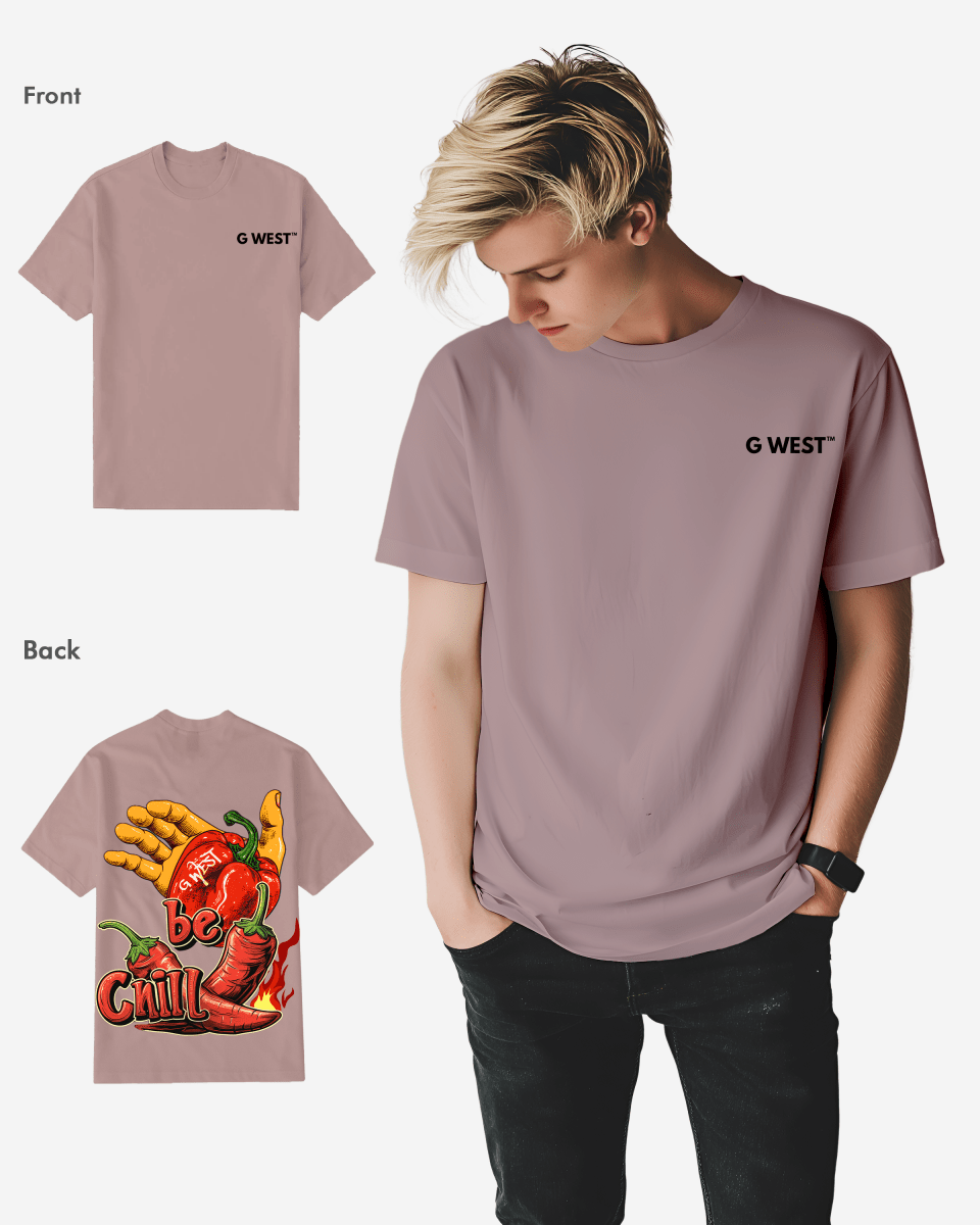 G West Mens Regular Fit Chill T Shirt G West