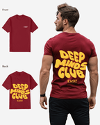 G West Mens Regular Fit Deep Minds Club T Shirt G West
