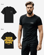 G West Mens Regular Fit Deep Minds Club T Shirt G West