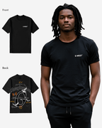 G West Regular Fit Money Never Sleeps T Shirt Mens G West