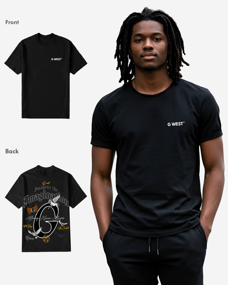 G West Regular Fit Money Never Sleeps T Shirt Mens G West