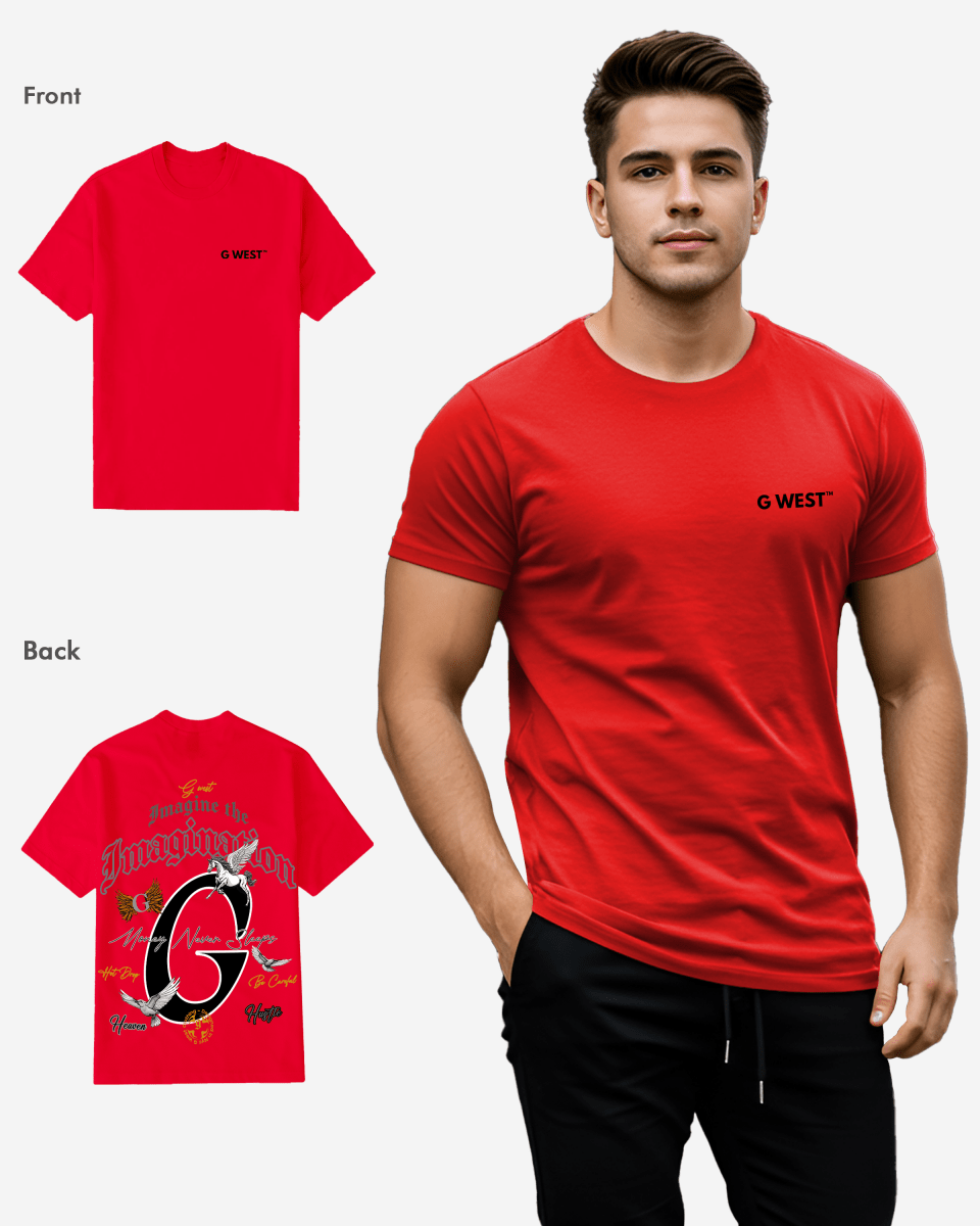 G West Regular Fit Money Never Sleeps T Shirt Mens G West