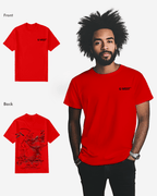 G West Mens Regular Fit Reaper World T-Shirt G West