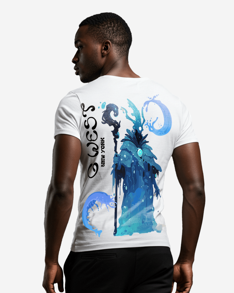 G West Mens Regular Fit Sea Wizard T Shirt G West