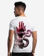 G West Mens Regular Fit Serpiente (Handshake) T Shirt G West