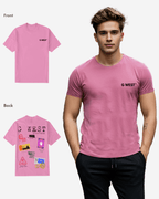 G West Mens Regular Fit Stamp T Shirt - Gwpbast5041 - 7 Colors G West