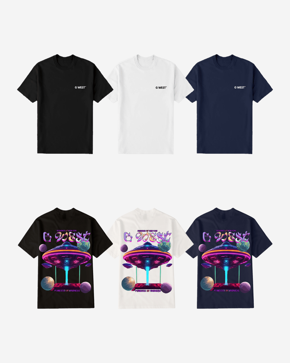 G West Mens Regular Fit Ufo Tee G West