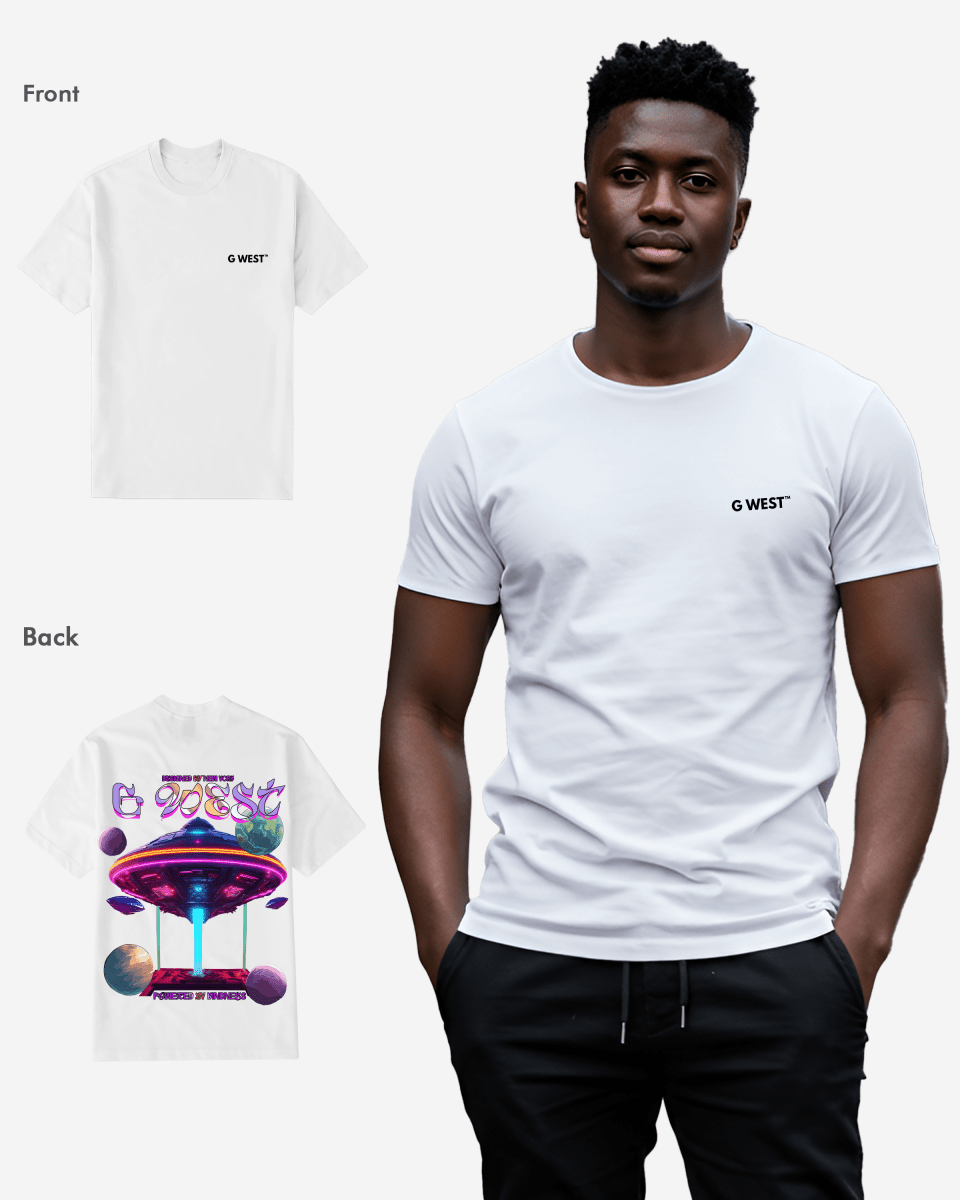 G West Mens Regular Fit Ufo Tee G West