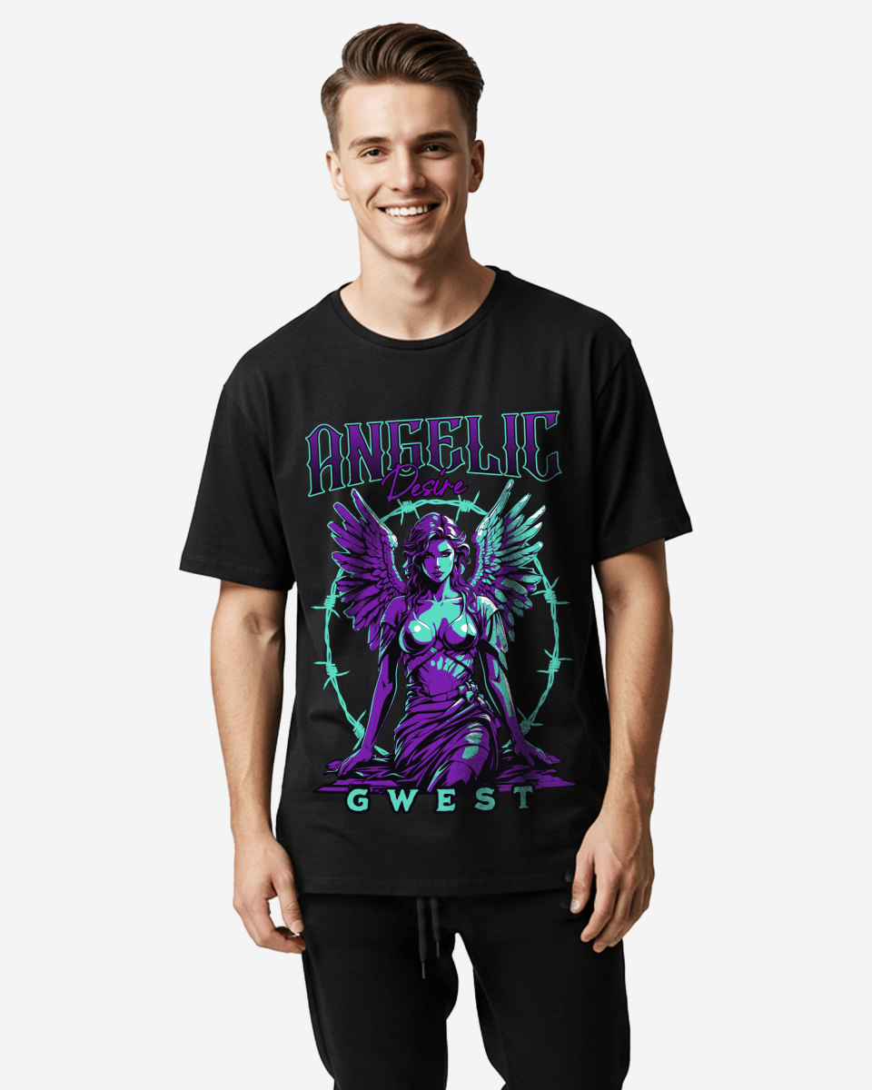 G West Rhinestone Blessing 2.0 Oversized Tee G West