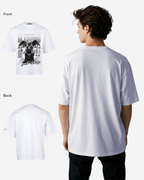 G West Rhinestone Blessing Oversized T-Shirt Mens G West