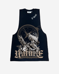 G WEST RHINESTONE NATURE'S LAW MENS TANKS G West