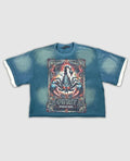G WEST RHINESTONE SCORPION TEE G West