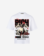 G WEST RICH HUSTLER OVERSIZEED T-Shirt Mens G West