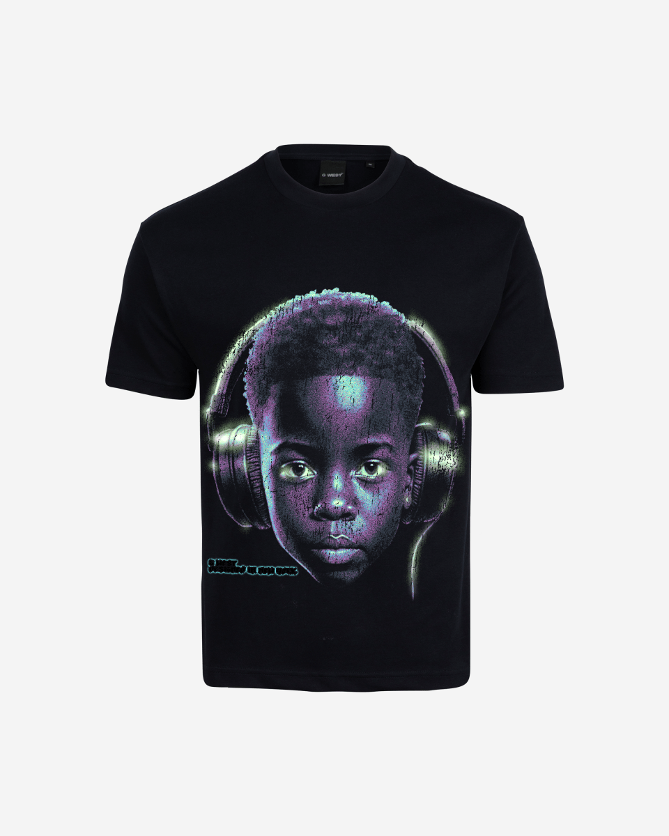 G West Mens Riding Solo Premium Oversized Tee G West