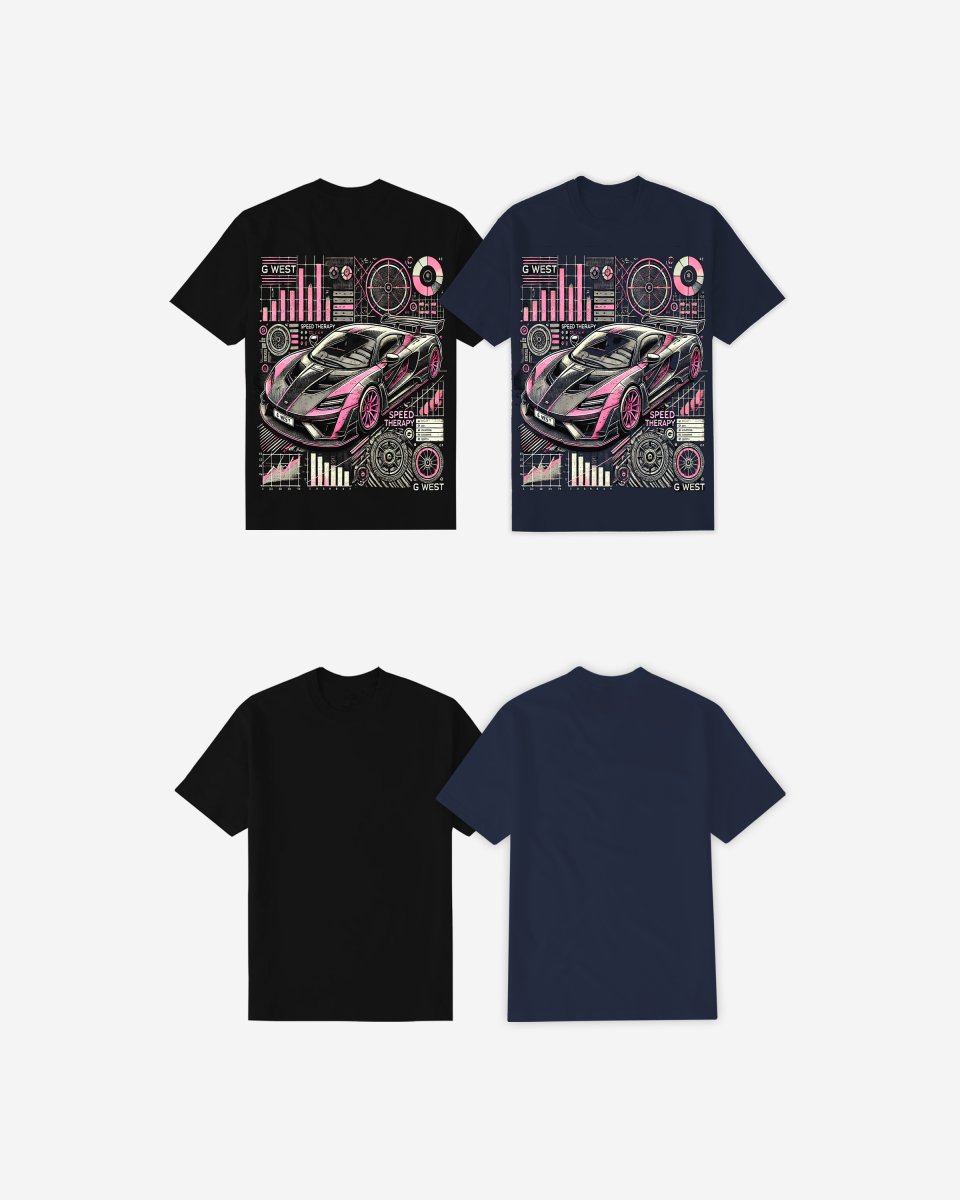 G West Rose Velocity T-Shirt Mens G West