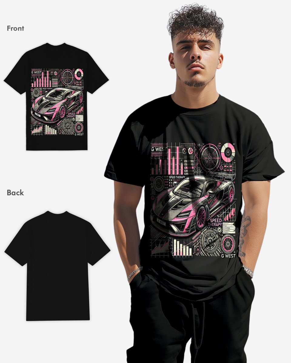 G West Rose Velocity T-Shirt Mens G West