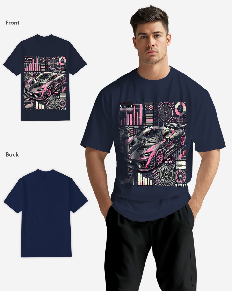 G West Rose Velocity T-Shirt Mens G West