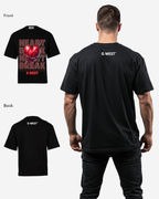 G WEST SHATTERED LOVE OVERSIZED T-Shirt Mens G West
