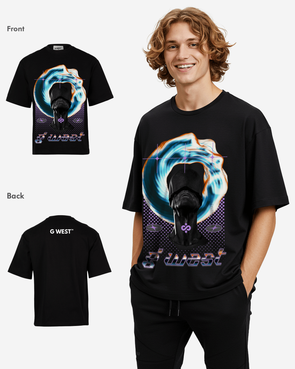 G WEST SILENT SURGE OVERSIZED T-Shirt Mens G West