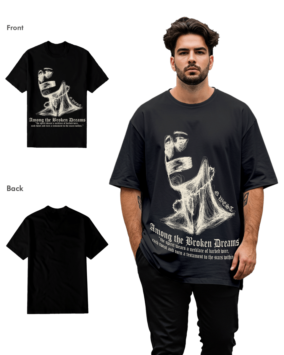 G West Sinner T-Shirt Big and Tall Mens G West
