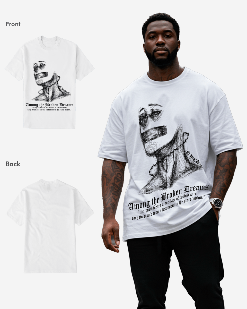 G West Sinner T-Shirt Big and Tall Mens G West