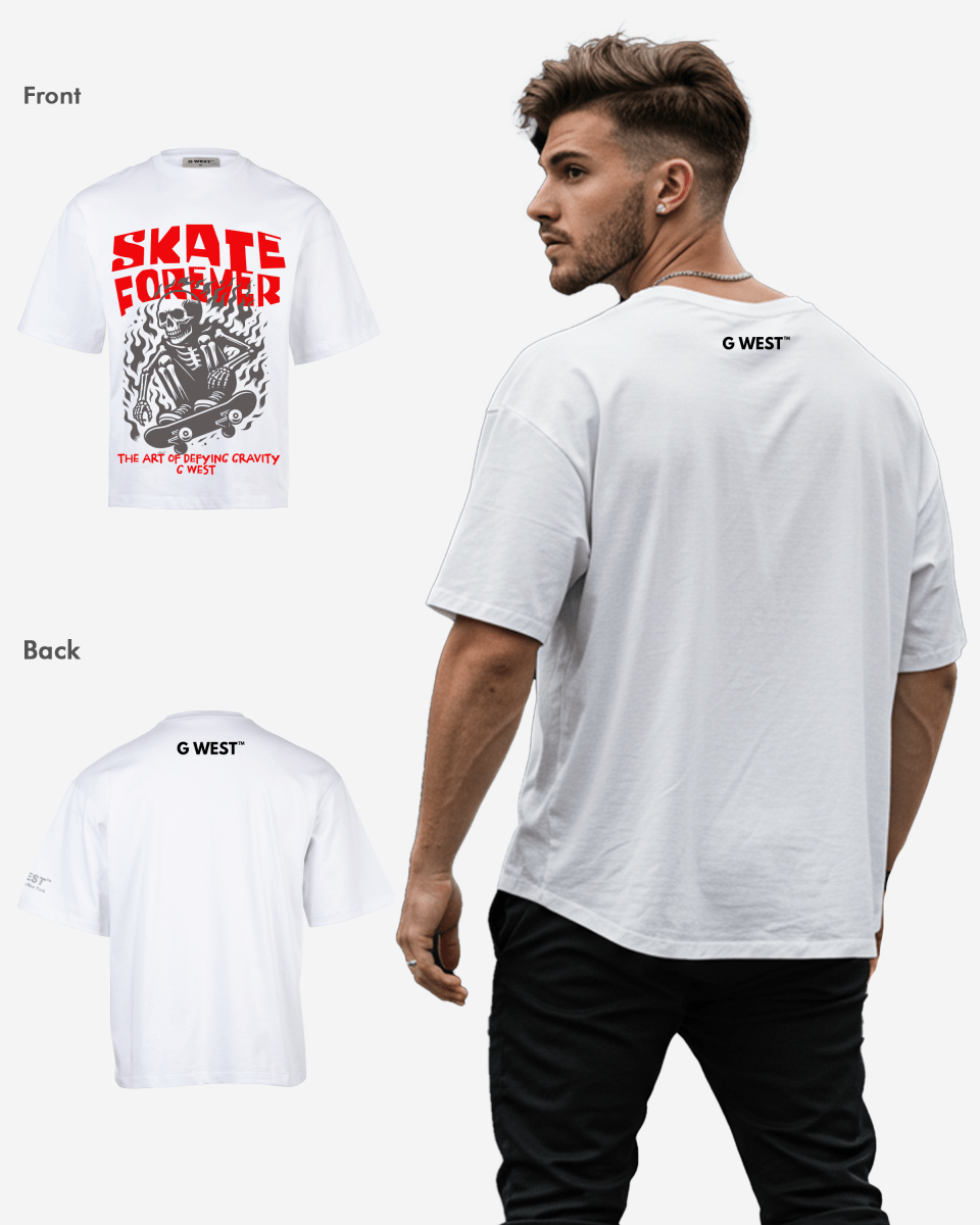 G WEST SKATE FOREVER OVERSIZED T-Shirt Mens G West